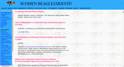 Desktop Screenshot of beaglejarjesto.fi